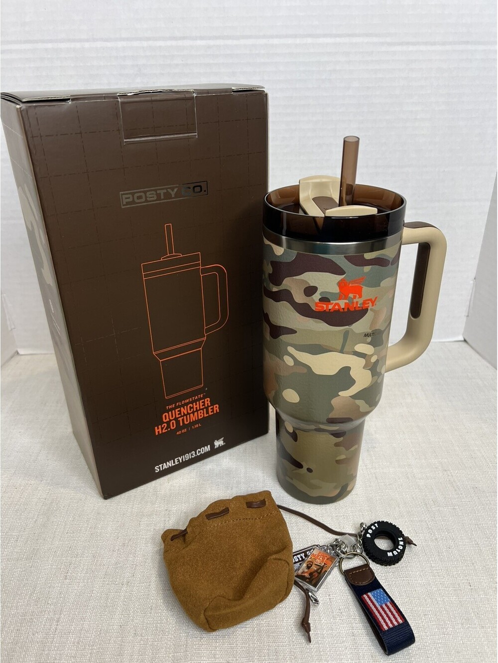 THE POST MALONE X STANLEY QUENCHER® H2.0 FLOWSTATE™ TUMBLER | 40 OZ  new